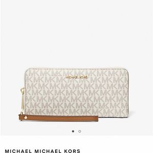 Michael Kors Large Logo Continental Wallet